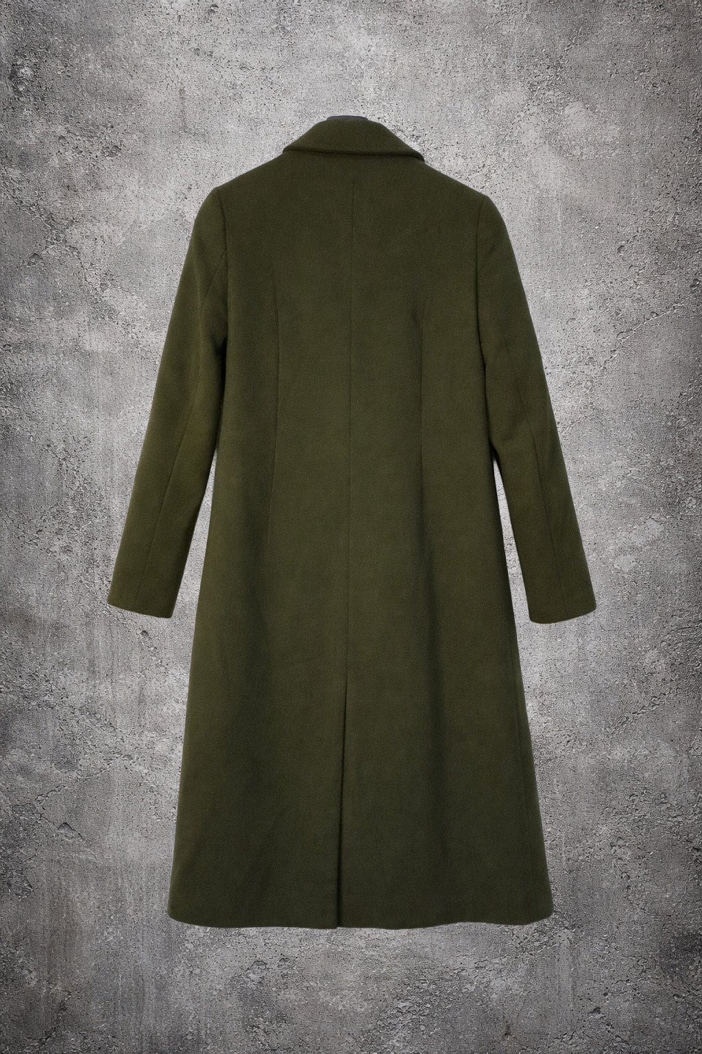 Veste imitation laine vert foncé MIIA – Taille – M (oversized)