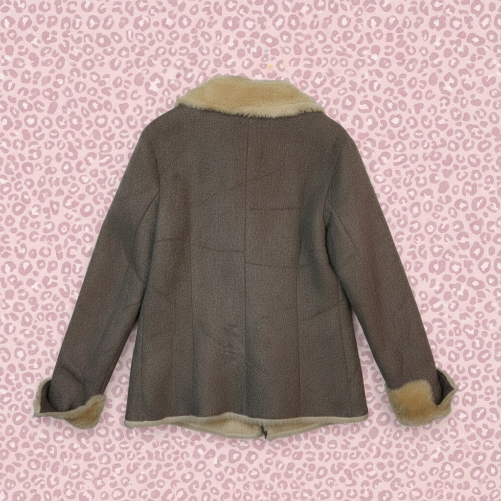 Veste Faux Mouton - by SARLOTTE - Taille : S
