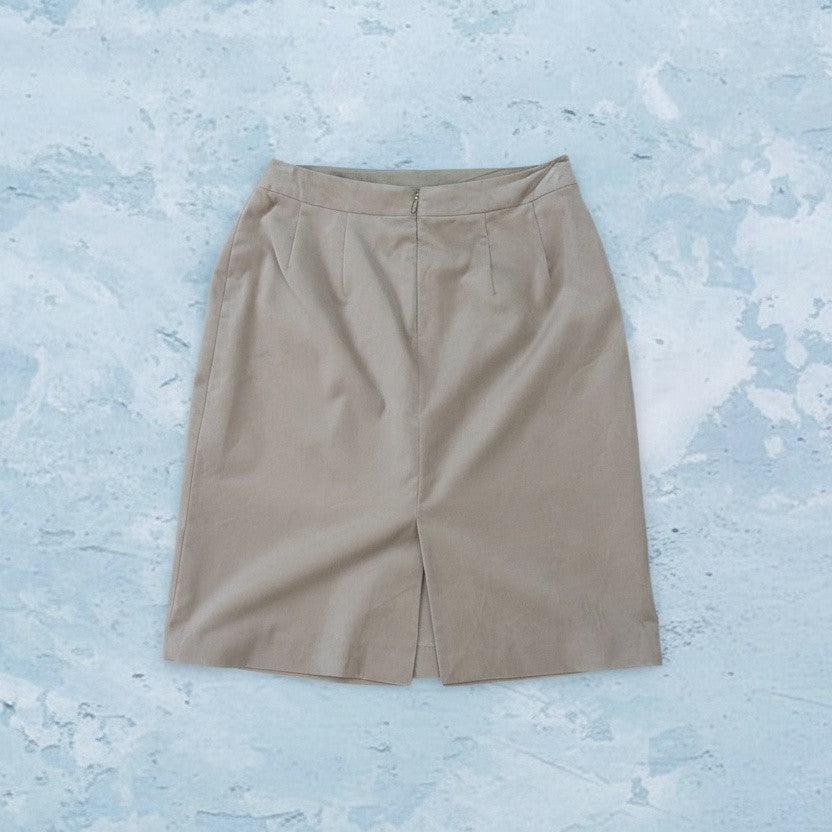 Jupe Mi-Longue Velours - by MIA