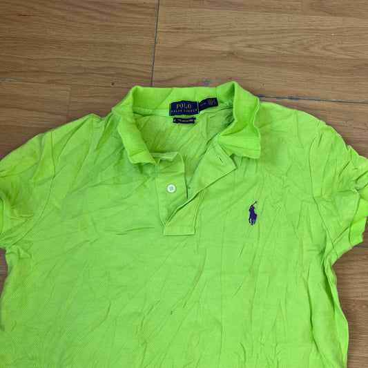 Robe-polo néon vert - Ralph Lauren - Taille S