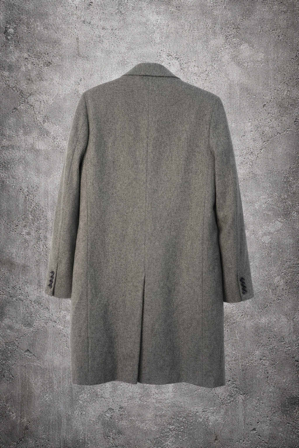 Veste imitation laine gris clair – Taille – M (oversized)