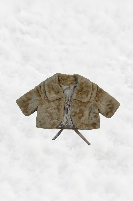 Ivory Lace Whisper Jacket- by MANDY CHERIE