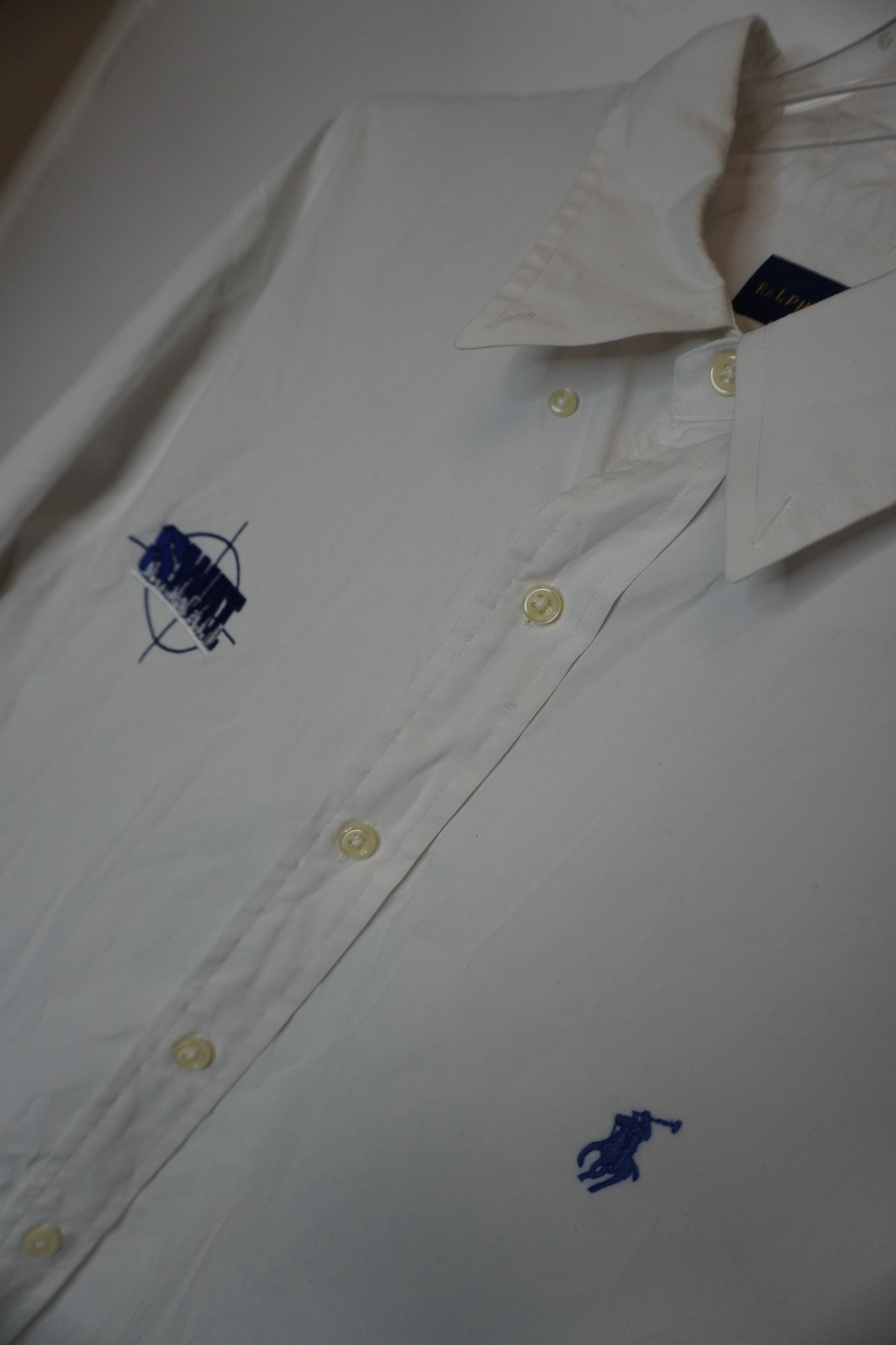 Polo Ralph Lauren Blanc - by SS.CARMEN - Taille : XXL