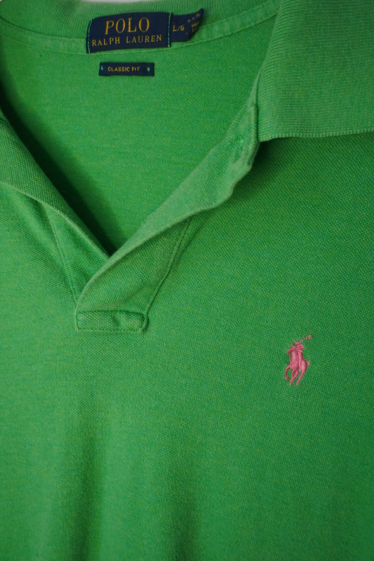 Polo vert feuille Ralph Lauren – Taille – L