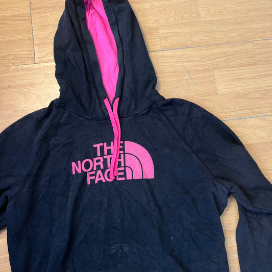Sweat à capuche noir et rose - The North Face - Taille XL