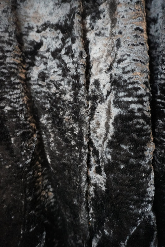 Midnight Noir Fur Jacket – by MANDY CHERIE