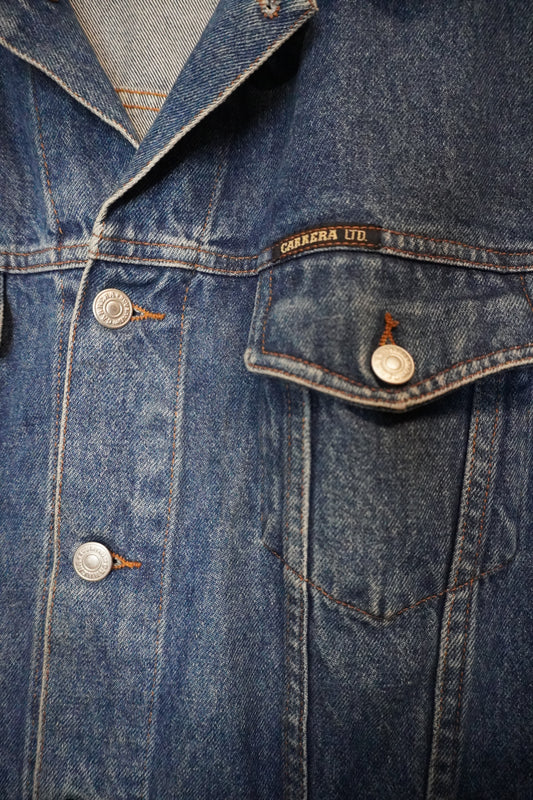 Veste en jean bleue classique et structurée – By MIA