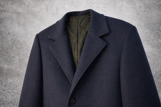 Veste laine bleu foncé – Taille – M