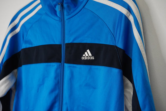 Veste de survêtement bleu Adidas – taille M