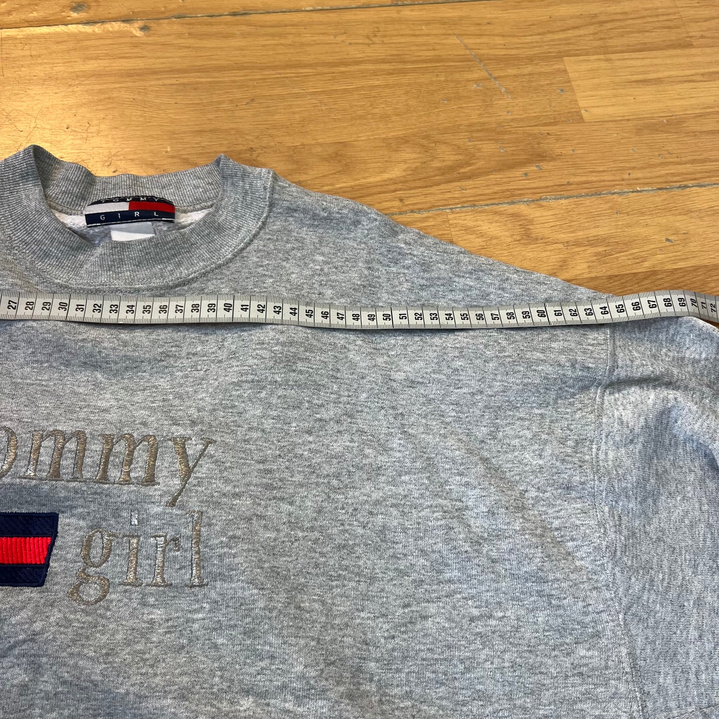 Sweat gris sans capuche - Tommy Hilfiger - Taille L/XL