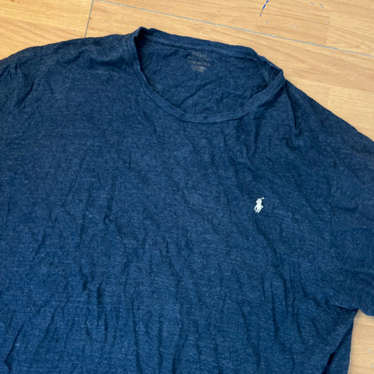 T-shirt bleu-gris foncé - Ralph Lauren - Taille XXXL