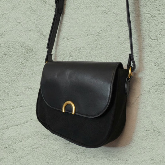 Sac Épaule en Cuir Noir à Rabat – by YANNIS KINGSTON