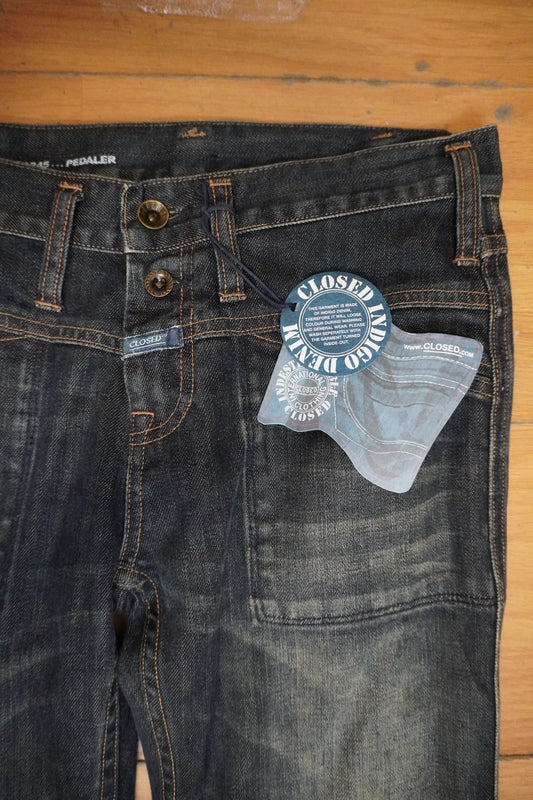 Jeans Bleu Foncé - by BÉATRICE