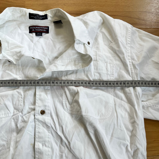 Chemise blanche Roundtree & Yorke – Taille L