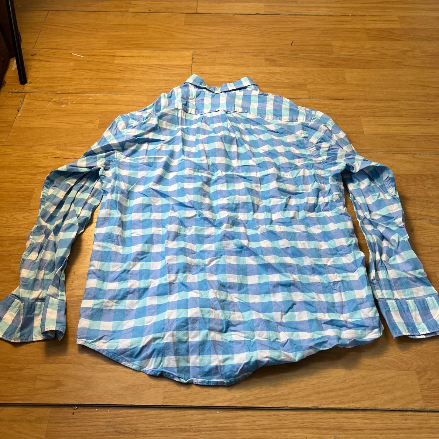 Chemise à carreaux bleu clair - Izod - Taille L