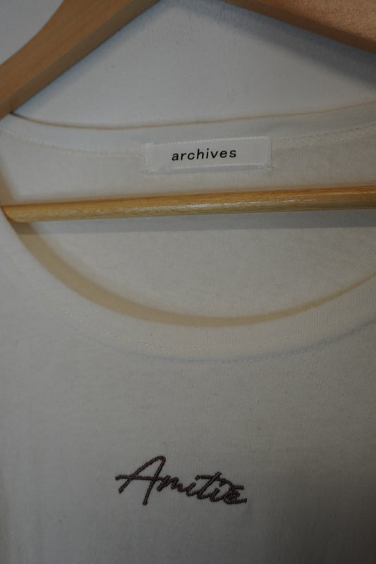 T-shirt blanc oversize – by Zainab