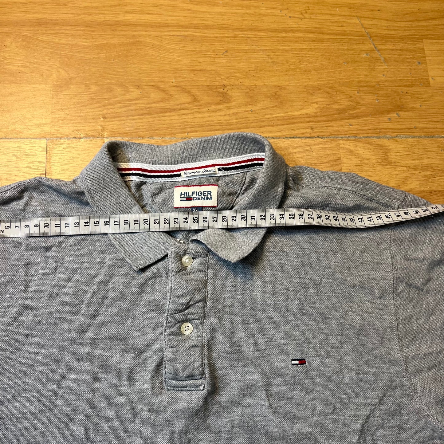 Polo gris - Tommy Hilfiger - Taille XXL