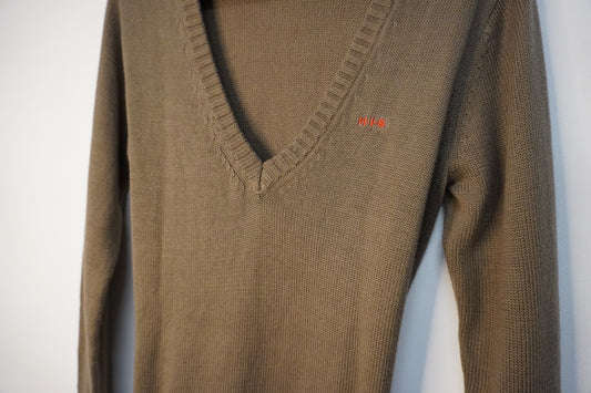 Pull marron M – by Zainab