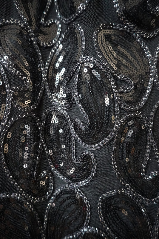 Robe De Soirée À Sequins - by SASSCARELLA