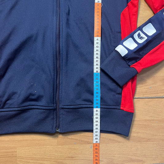 Veste de sport bleu et rouge - Erima - Taille M