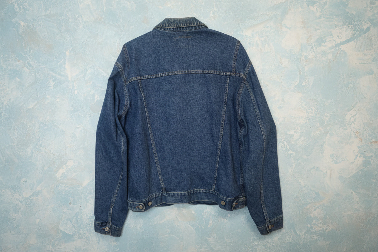 Veste en jean bleue classique et structurée – By MIA