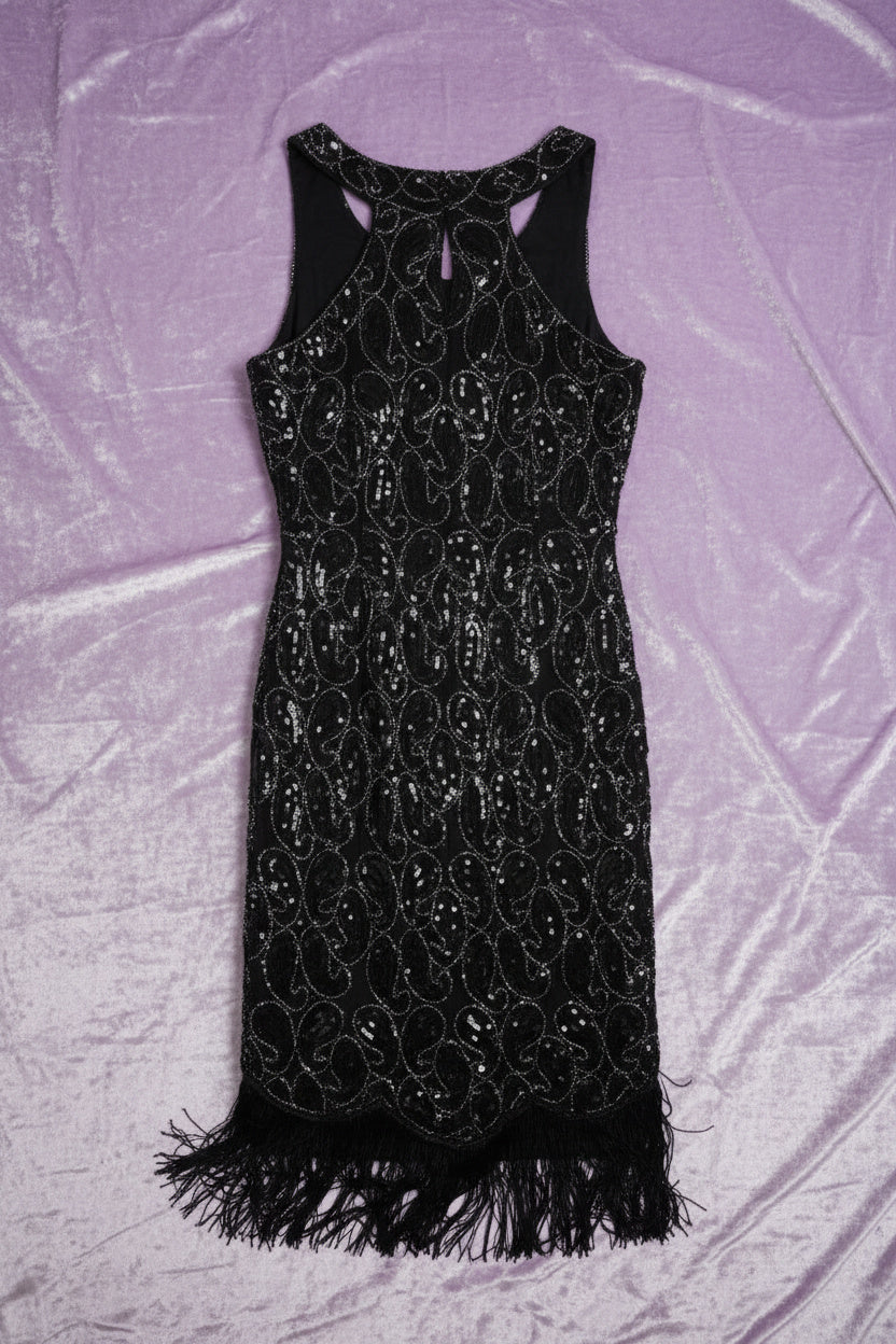 Robe De Soirée À Sequins - by SASSCARELLA