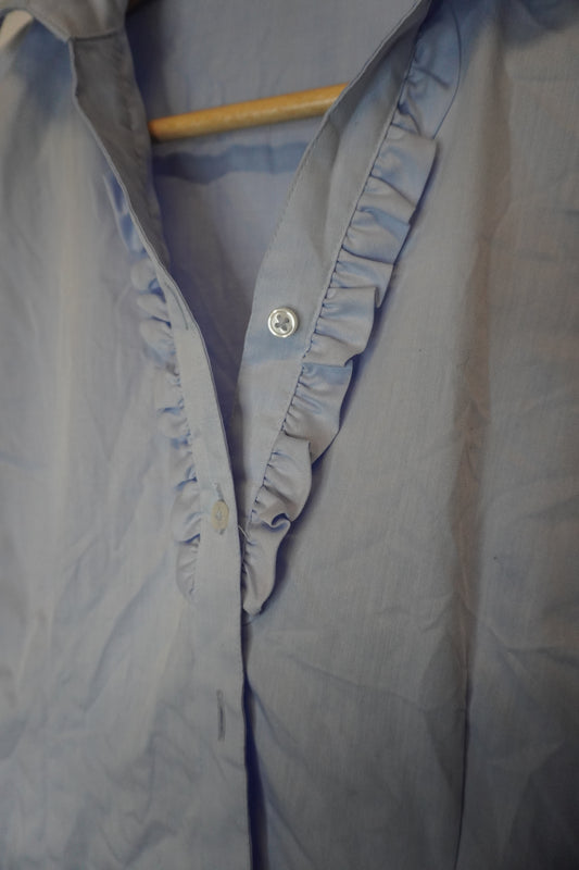 Chemise femme bleu clair – by Zainab