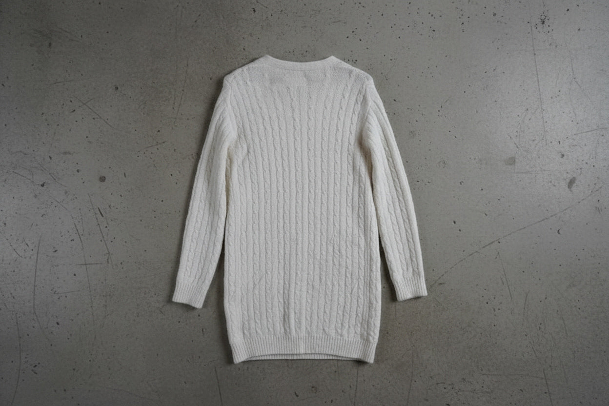 Cardigan robe blanc – by Zainab