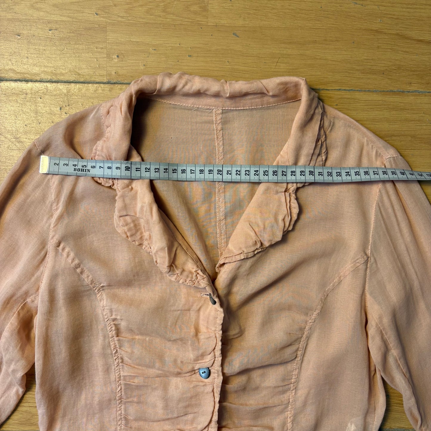 Chemisier saumon Y2K - Empire taille M