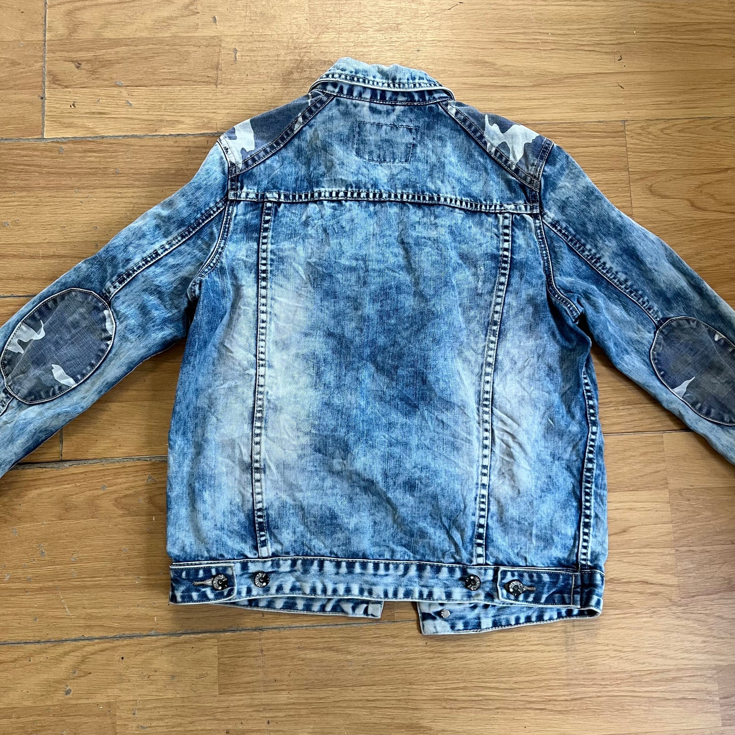 Veste en jean GOV Denim bleue – Taille M