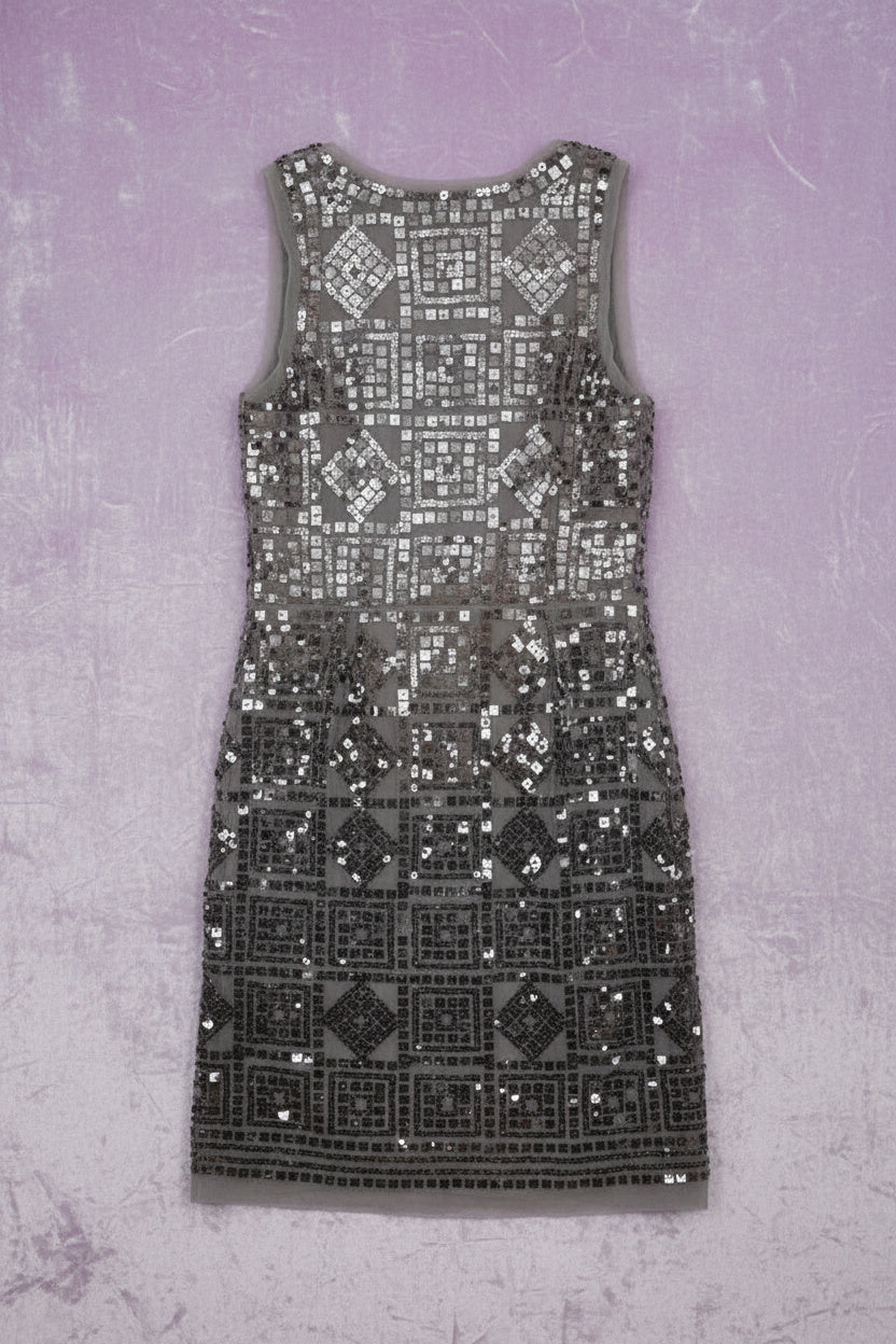 Robe De Soirée À Sequins - by SASSCARELLA