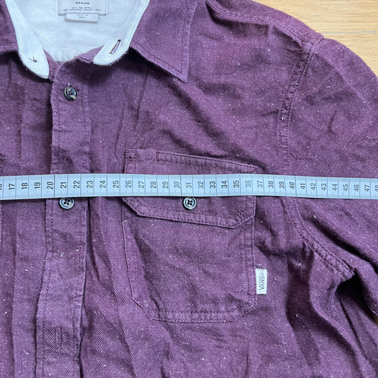 Chemise Vans rouge foncé – Taille M