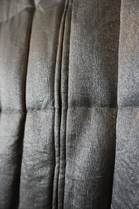 Doudoune Métallique Argentée - by SARLOTTE