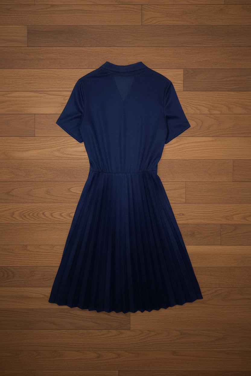 Robe Bleu Vintage - by BÉATRICE