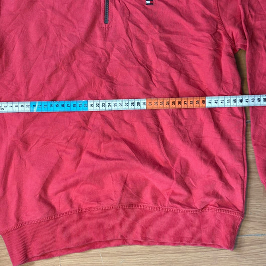 Pull zippé Tommy Hilfiger – Enfant 12-14 ans (Taille M)