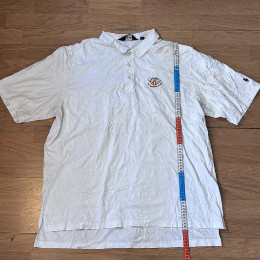 Polo Ralph Lauren Golf – Blanc – Taille XL – Édition US Open 2012