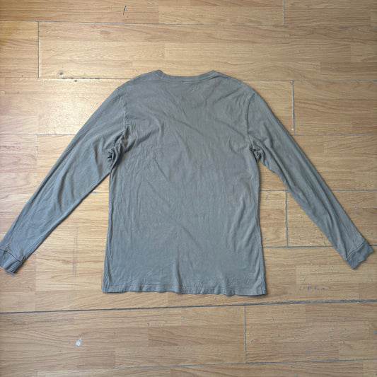 T-shirt manches longues marron Adidas – Taille L