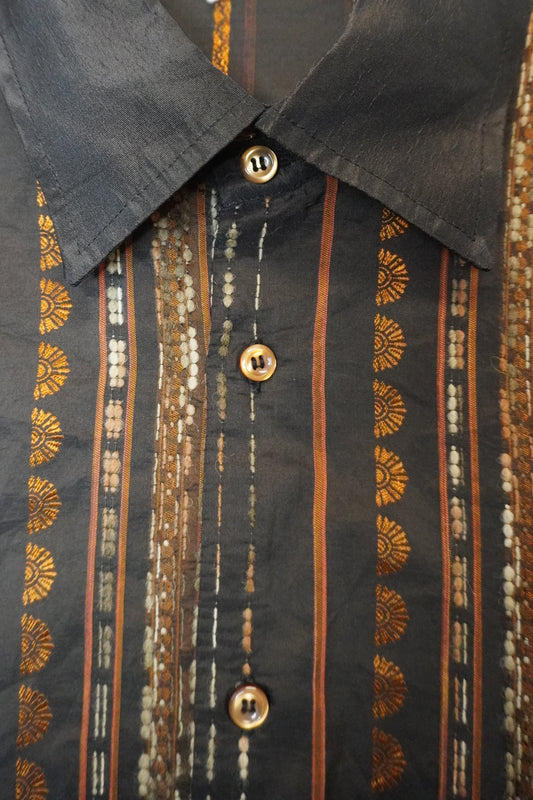 Chemise Brodé Géométrique - by BÉATRICE