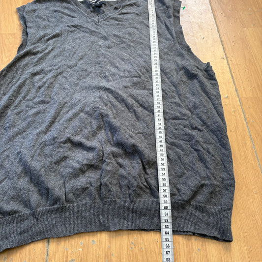 Gilet sans manches gris - Banana Republic - Taille L