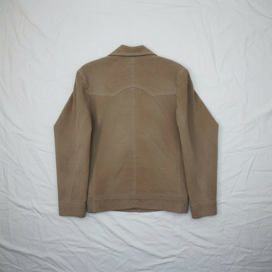 Veste en Daim Beige Clair - by PLAN.BEE - Taille : L