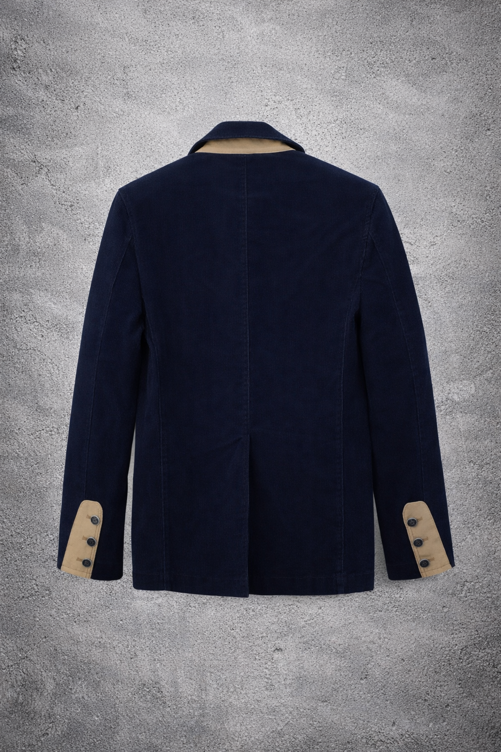 Veste bleu foncé Burnout – Taille – S