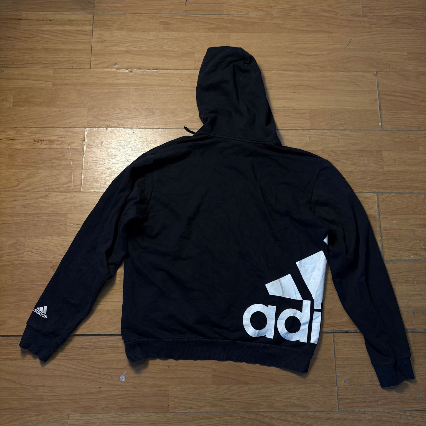 Hoodie noir oversize - Adidas - Taille S