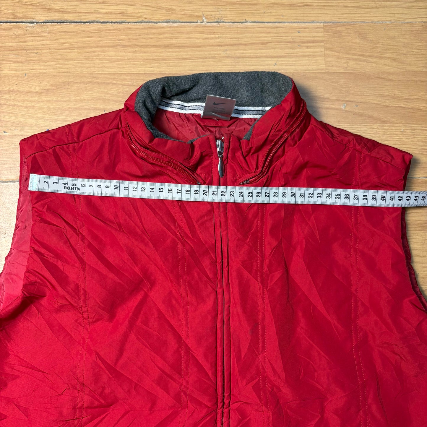 Doudoune sans manches rouge Nike – Taille XL