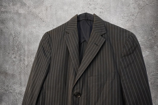 Blazer noir rayures fines blanches – Taille – S