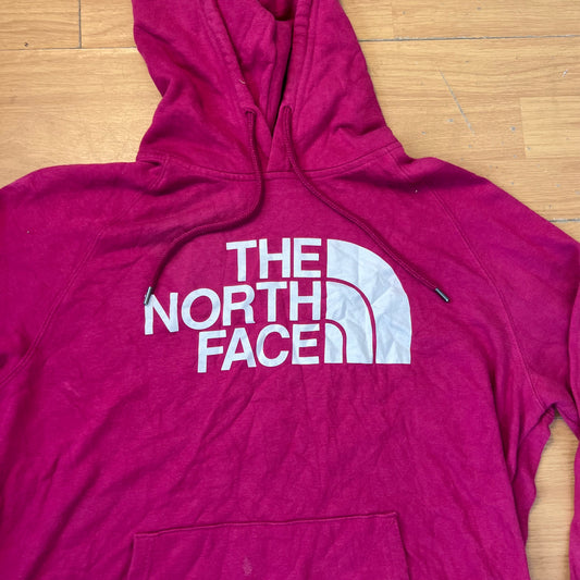 Sweat à capuche rose foncé - The North Face - Taille L