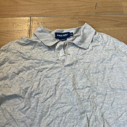 Polo manches longues crème - Ralph Lauren - Taille XL