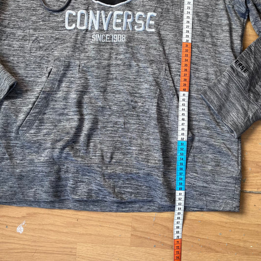 Hoodie gris - Converse - Taille L