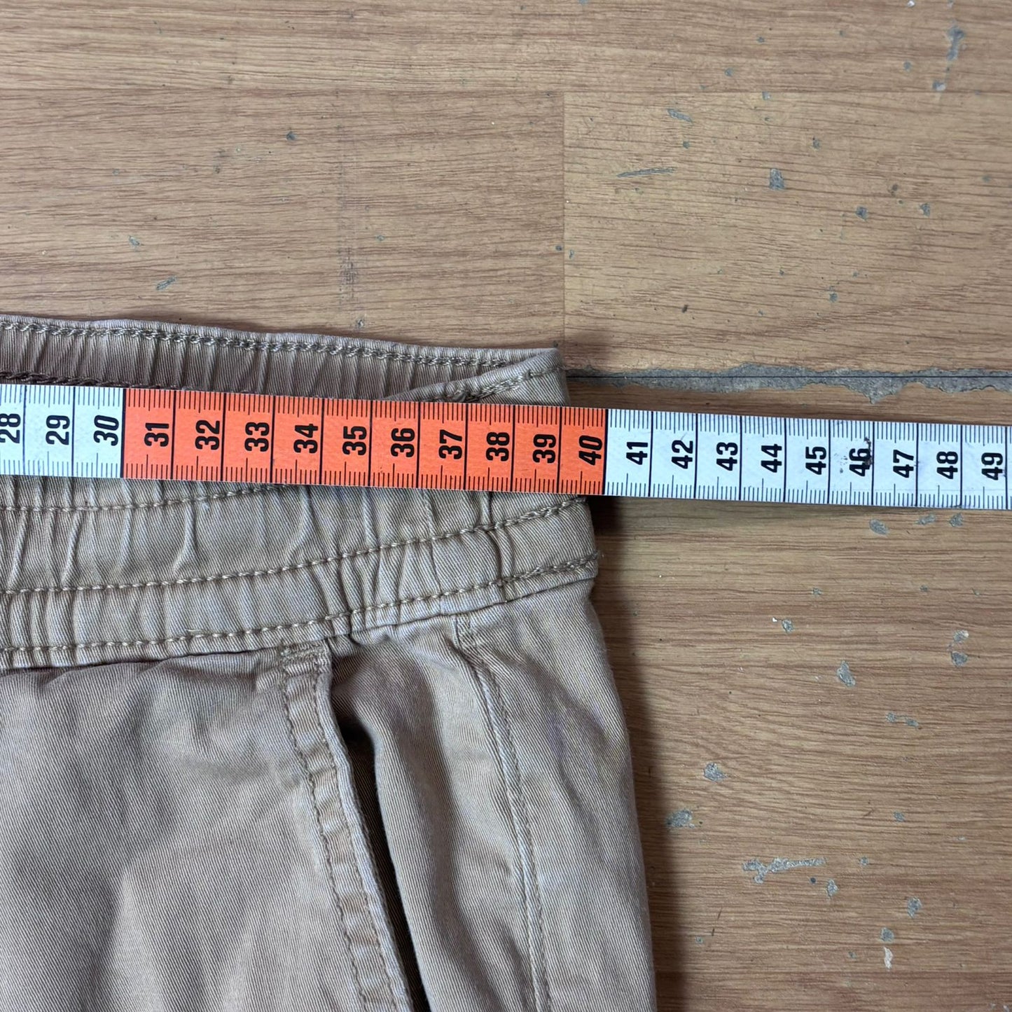 Pantalon cargo à élastique Hollister – Coupe skinny