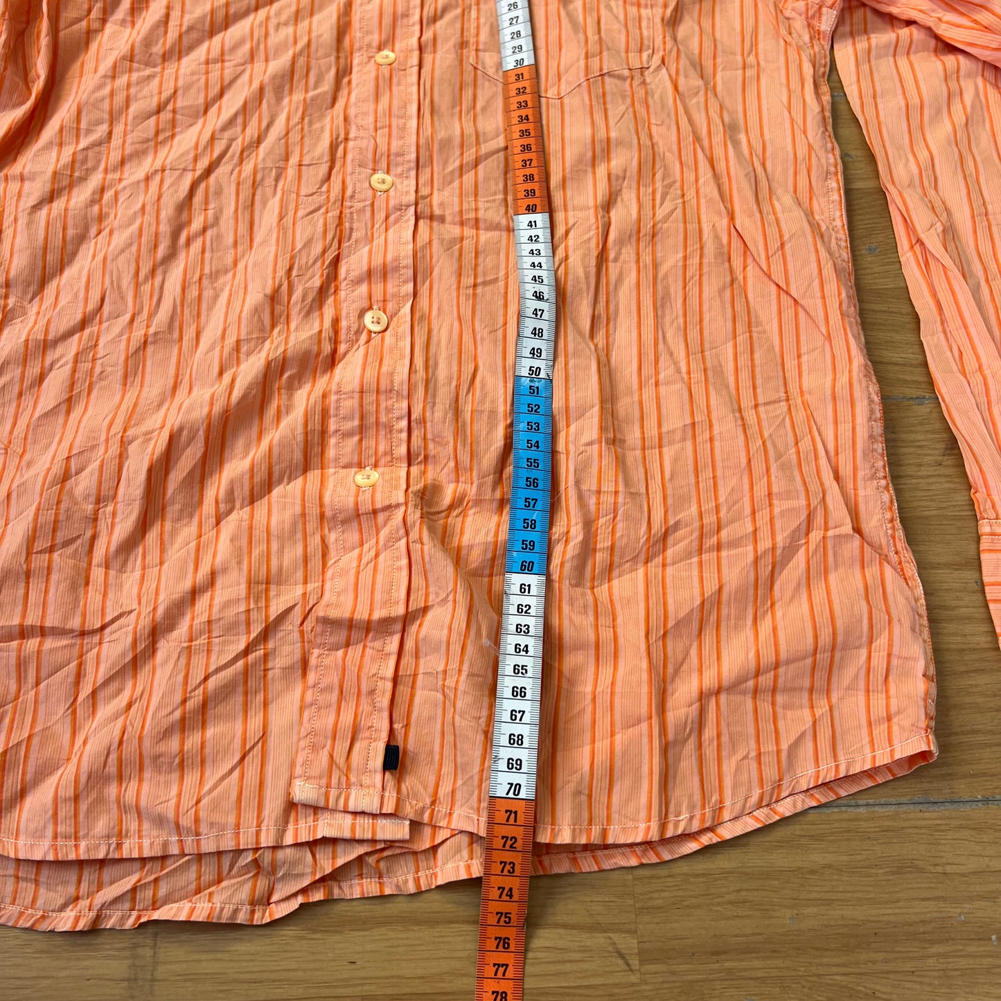 Chemise rayée orange - Gap - Taille S (Relaxed Fit)