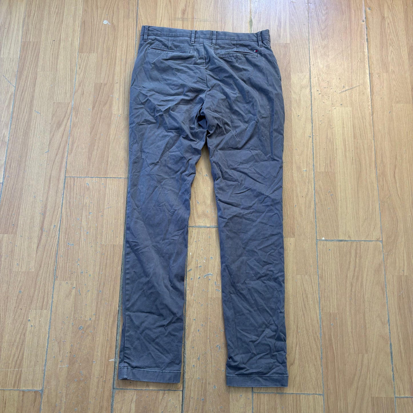 Pantalon chino gris - Tommy Hilfiger - Taille 33/34